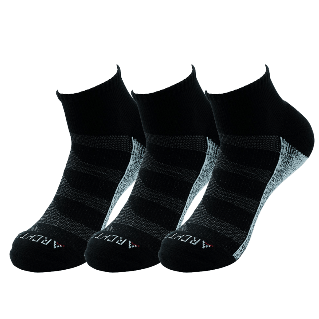 Athletic Ankle Socks 3-Pack for Men